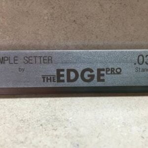 Simple Setter piece of metal. Sharp Knives Sales and Training Ltd. Scissor and Blade sharpening training courses. Bath, Radstock